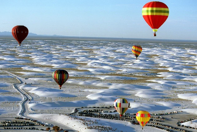 Hot air balloons in Alamogordo, New Mexico