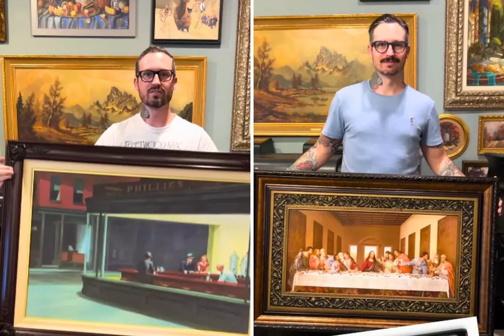 Texas Artist Turns Old Paintings Into Pop Culture Gold